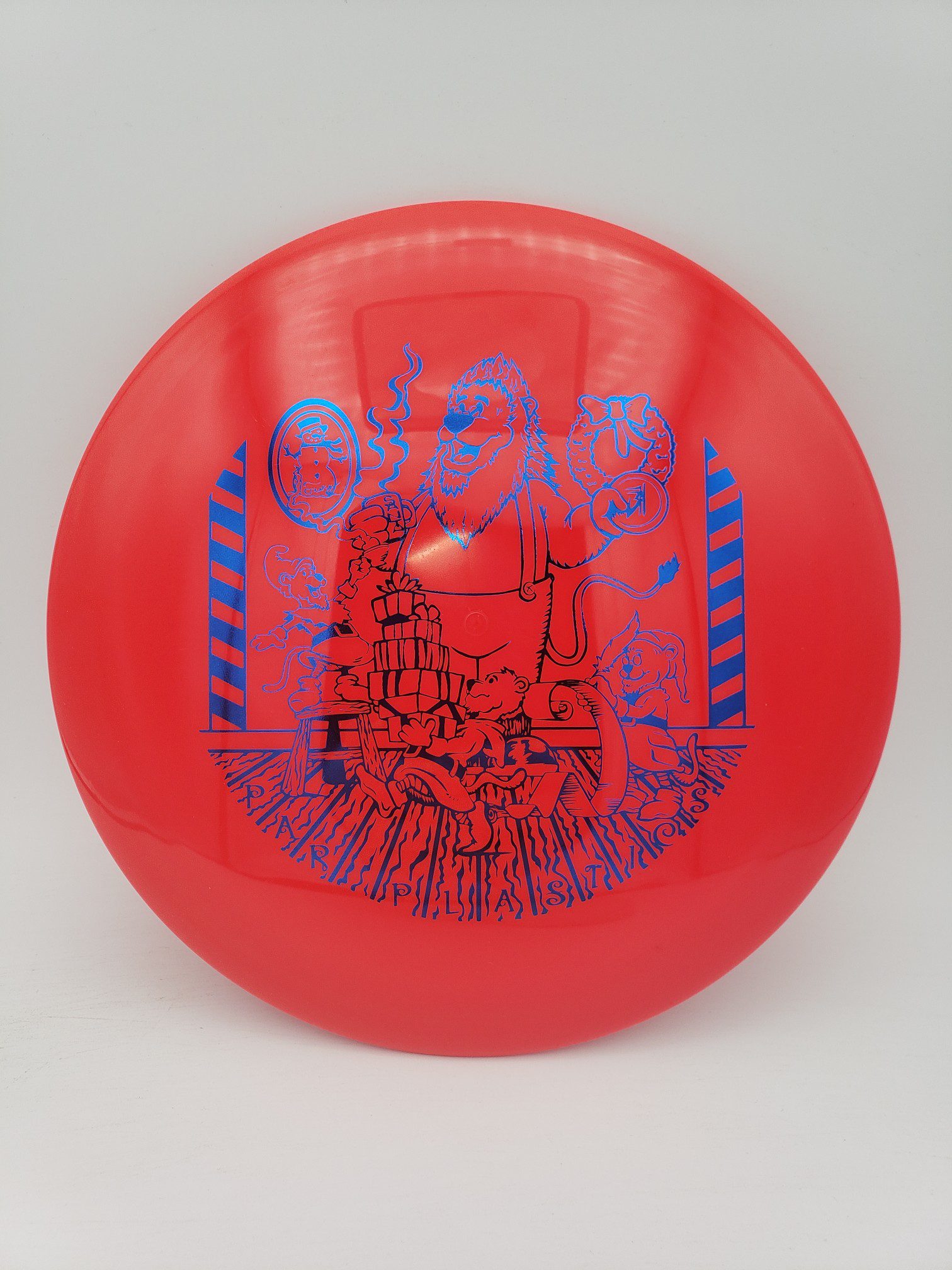 Kastaplast K1 Falk LightWeight Par Plastics Christmas 2022 by Ben Hopwood disc golf disc front view