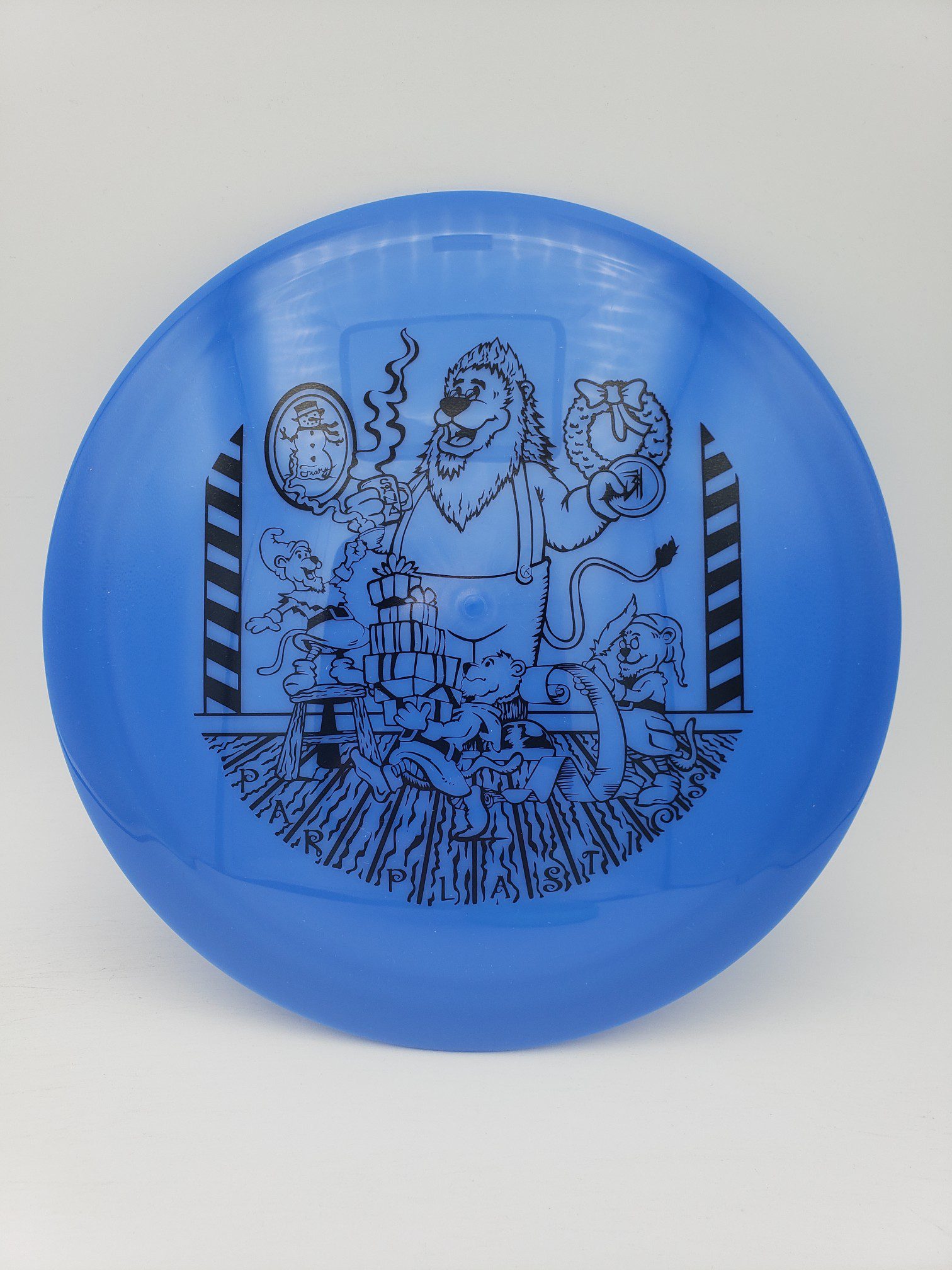 Kastaplast K1 Lots LightWeight Par Plastics Christmas 2022 by Ben Hopwood disc golf disc front view