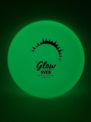 Kastaplast K1 Glow Svea 2023 disc golf disc front view