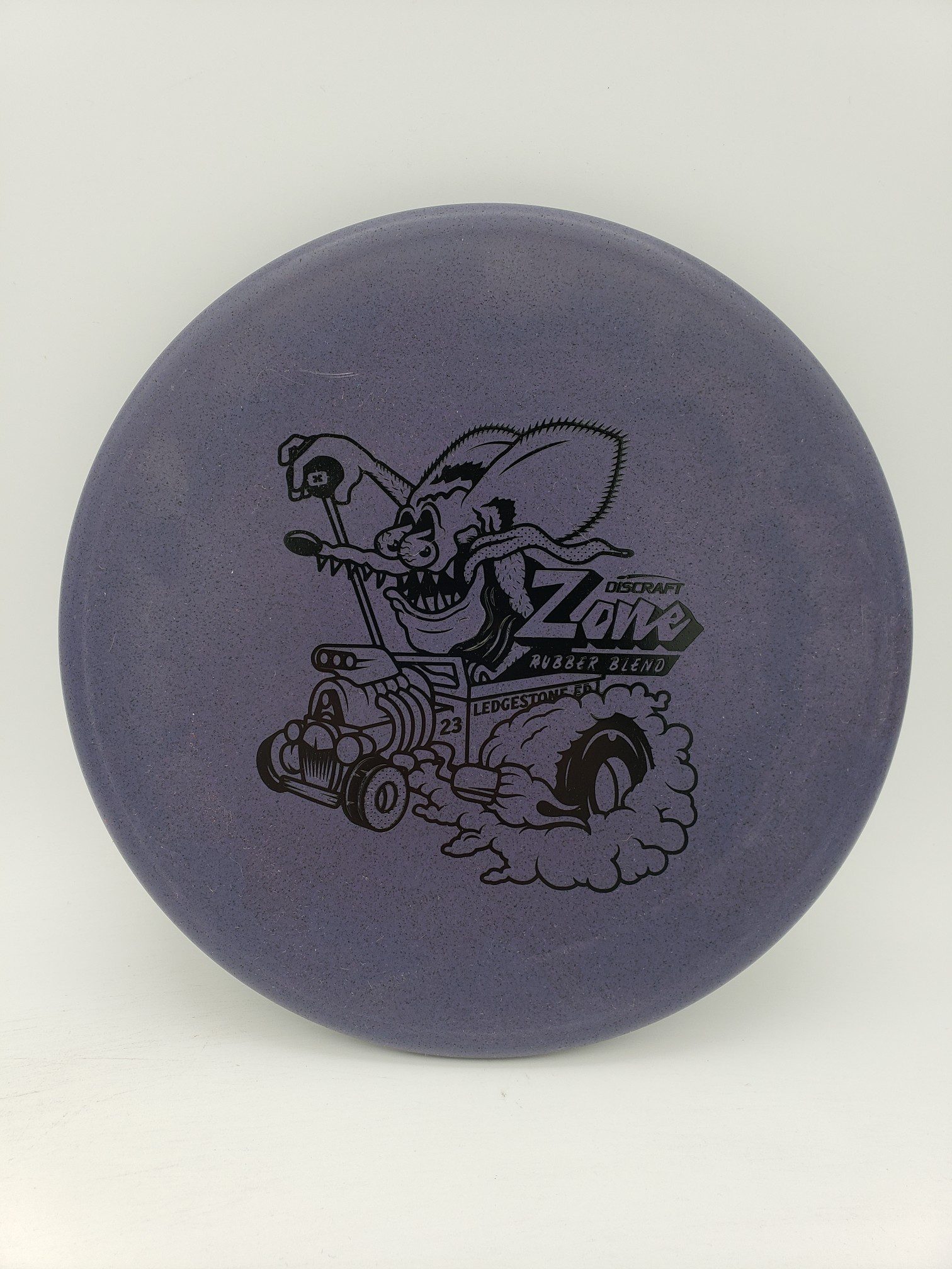 Discraft Ledgestone 2023 Rubber Blend Zone disc golf disc front view