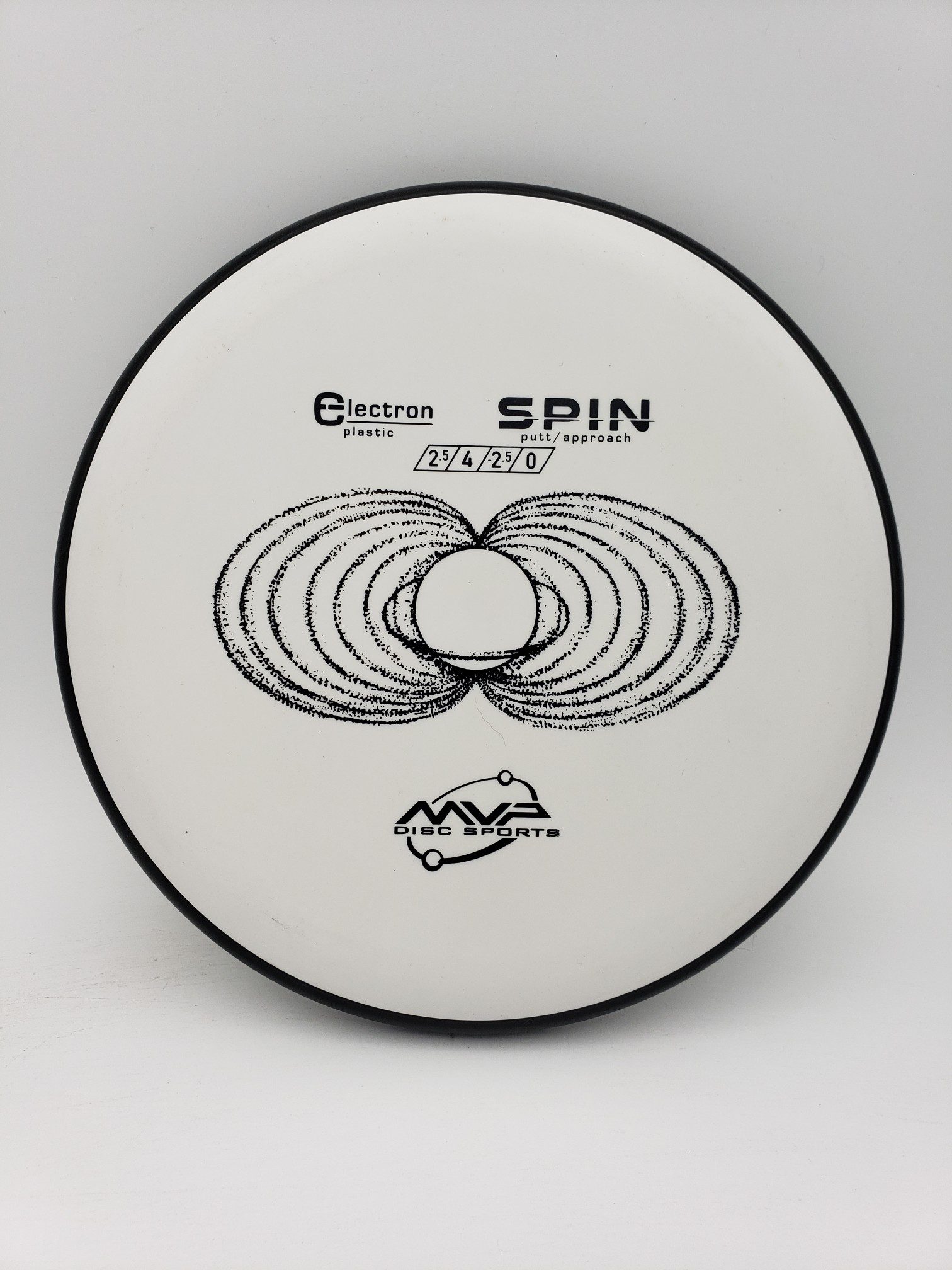 MVP Electron Spin disc golf disc front view