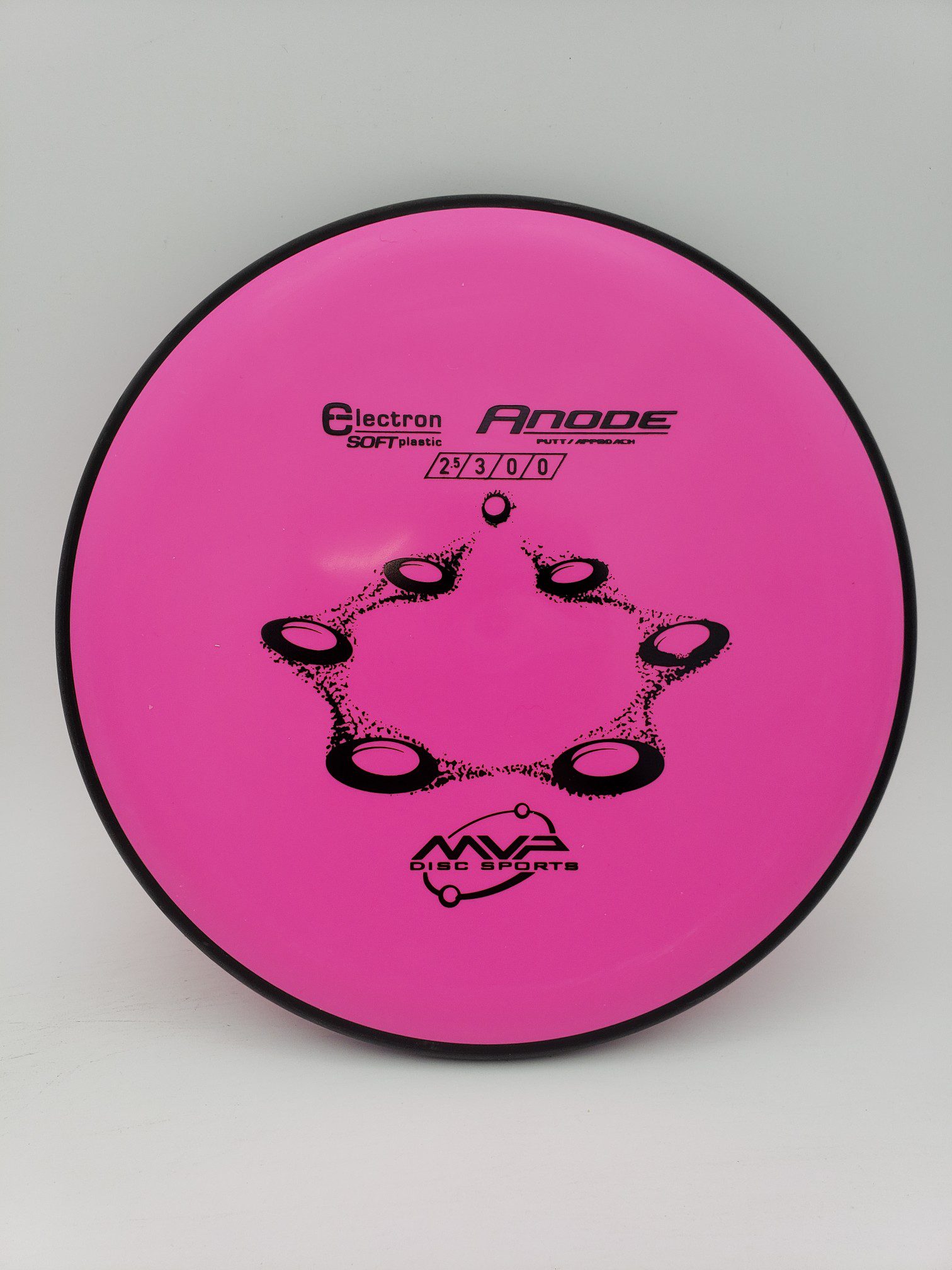 MVP Electron Soft Anode disc golf disc front view