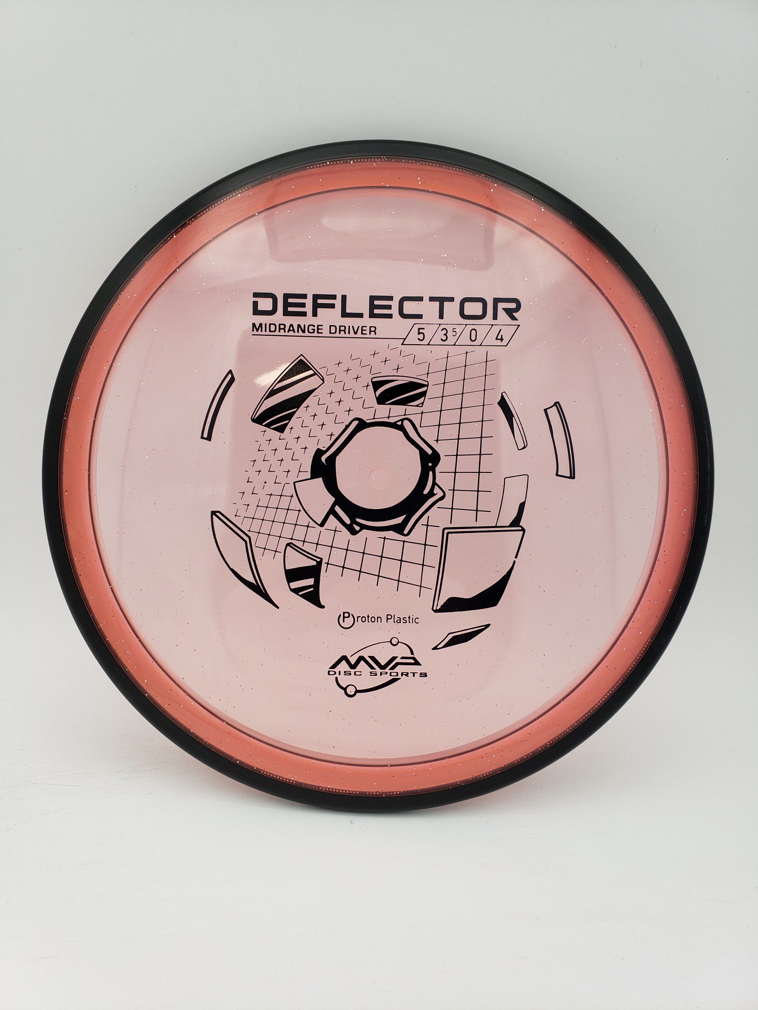 MVP Proton Deflector disc golf disc front view