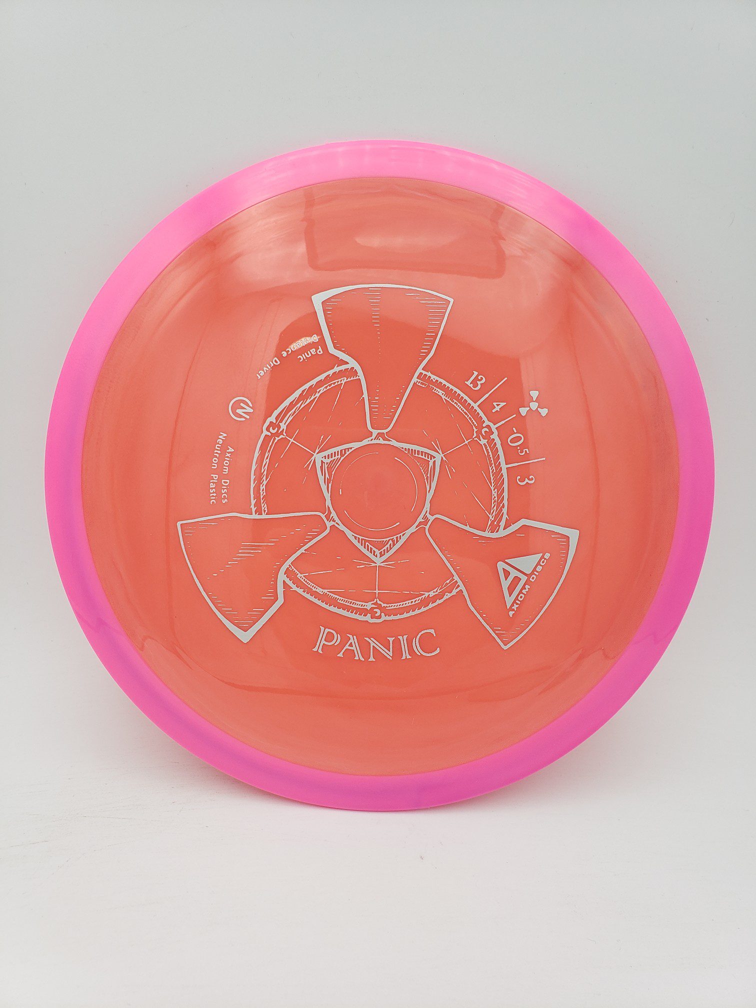 Axiom Neutron Panic disc golf disc front view
