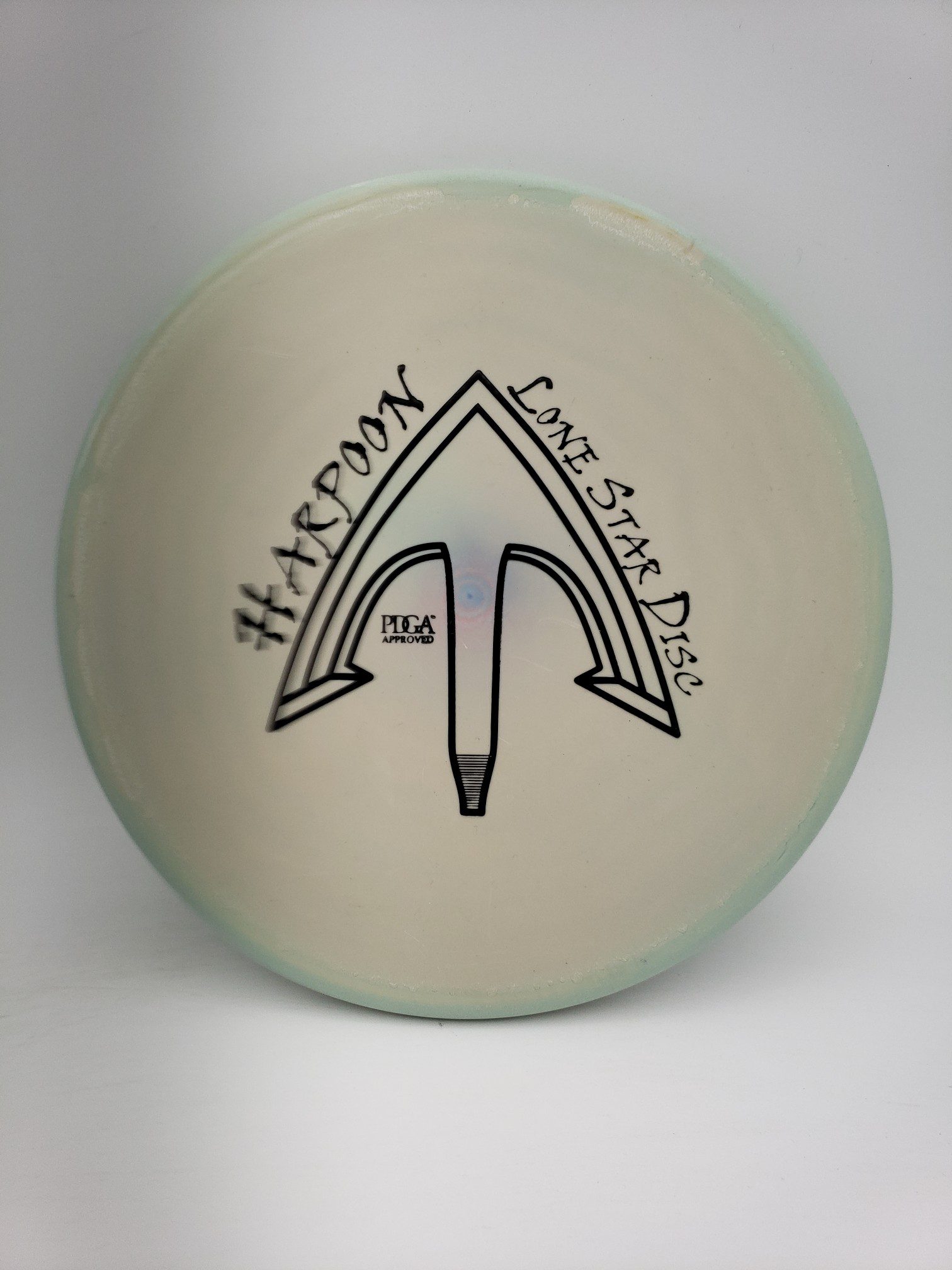 LSD Delta Harpoon disc golf disc front view