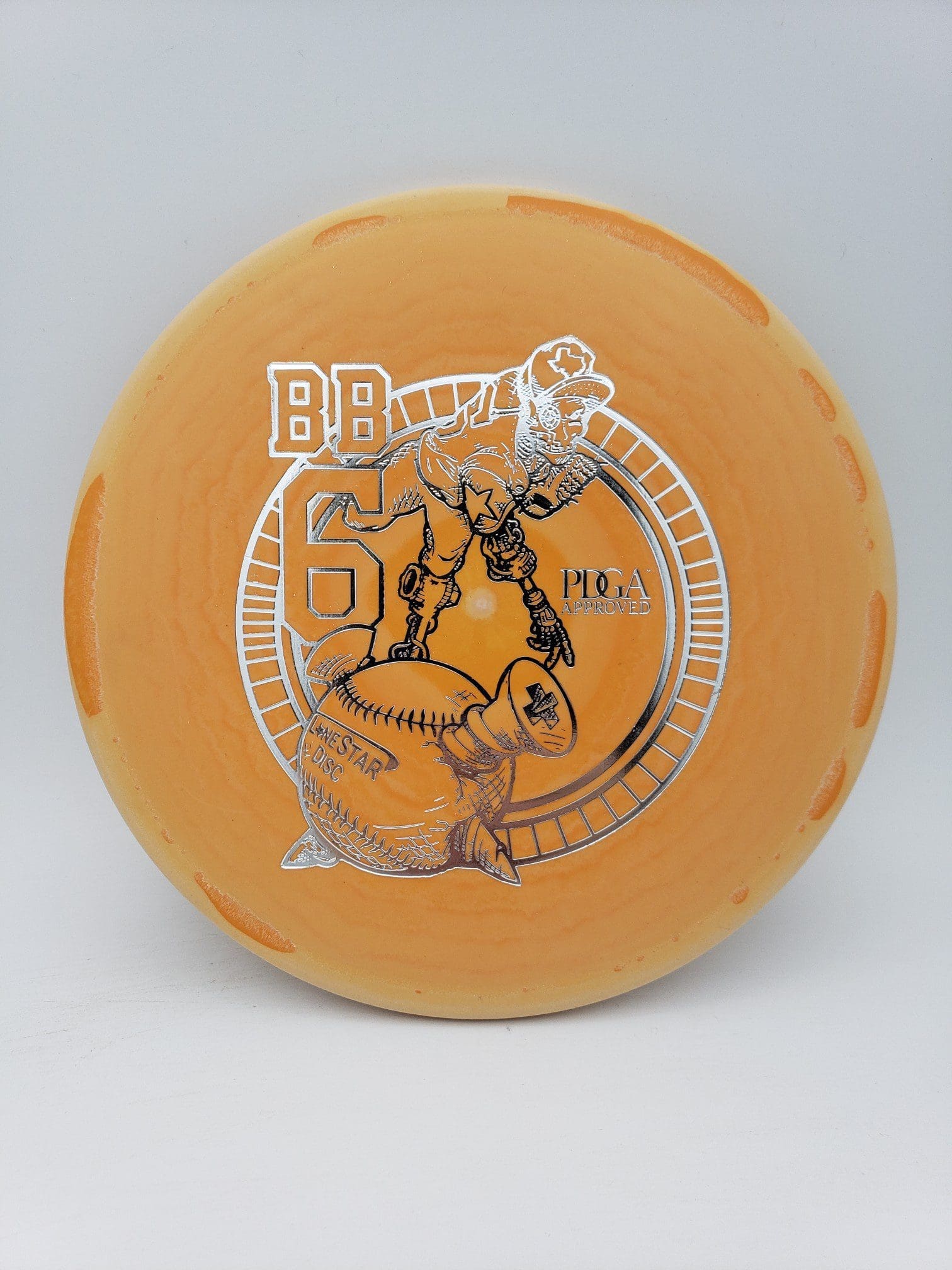 LSD Delta 2 BB6 disc golf disc front view