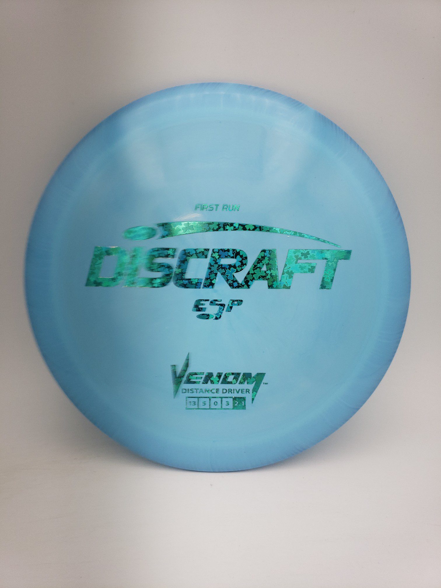 Discraft First Run ESP Venom 170-172 disc golf disc front view