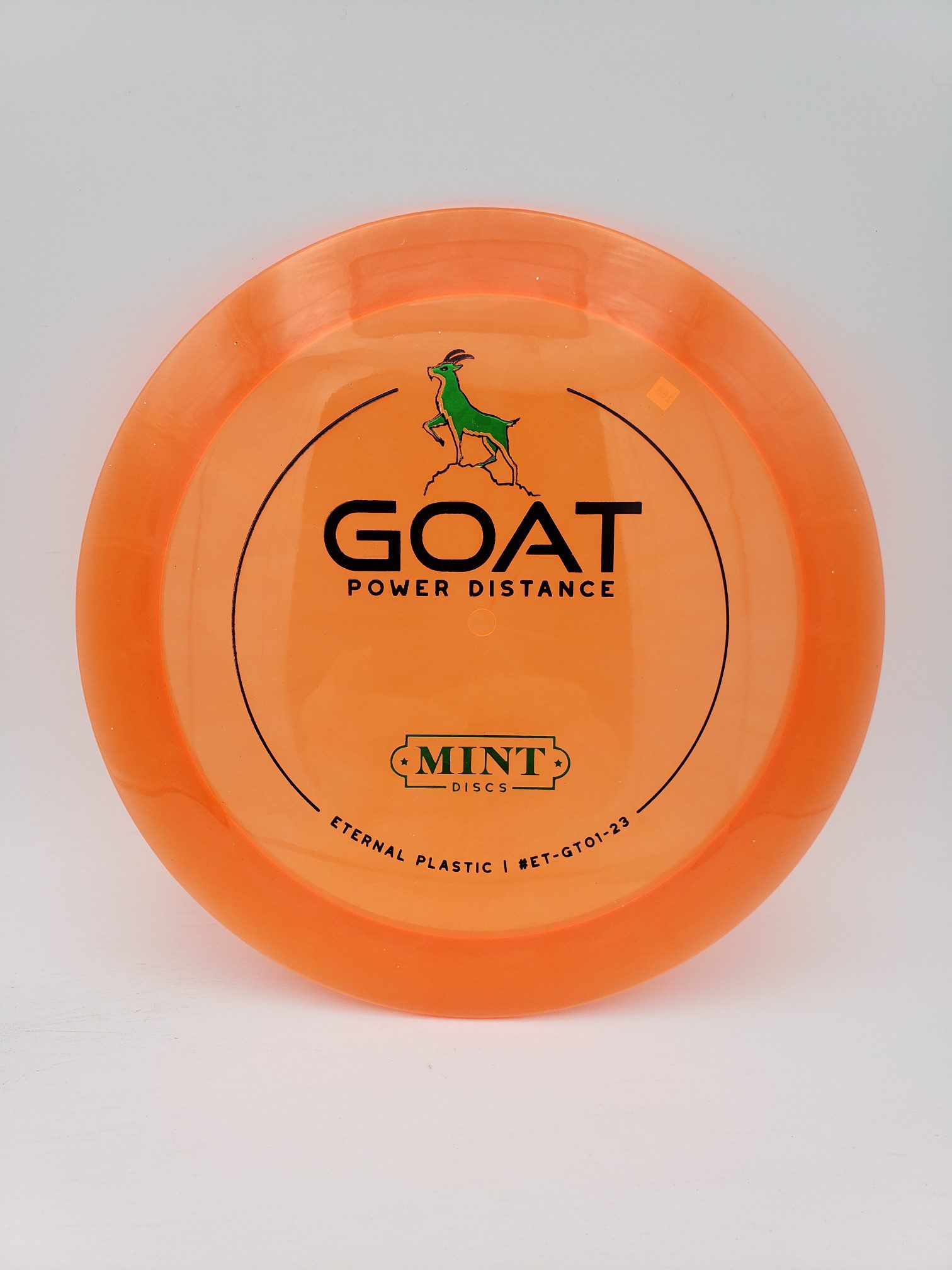 Mint Discs Eternal Goat first run disc golf disc front view