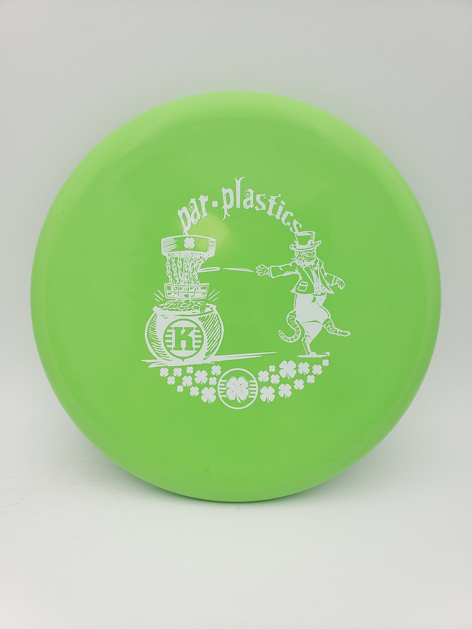 Kastaplast K3 Reko Saint Patrick's Day 2023 disc golf disc front view