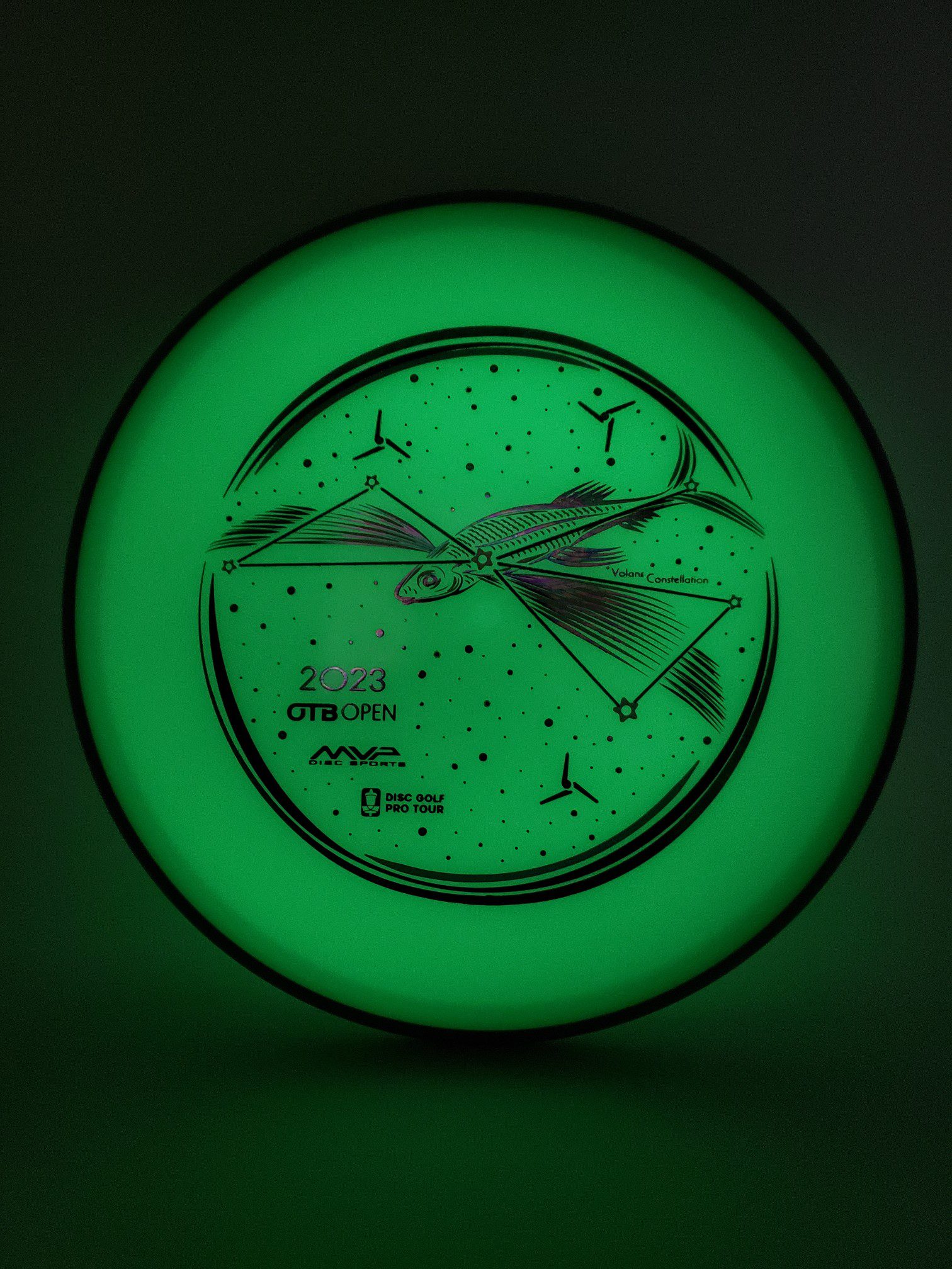 Axiom OTB Open 2023 Eclipse Paradox disc golf disc front view