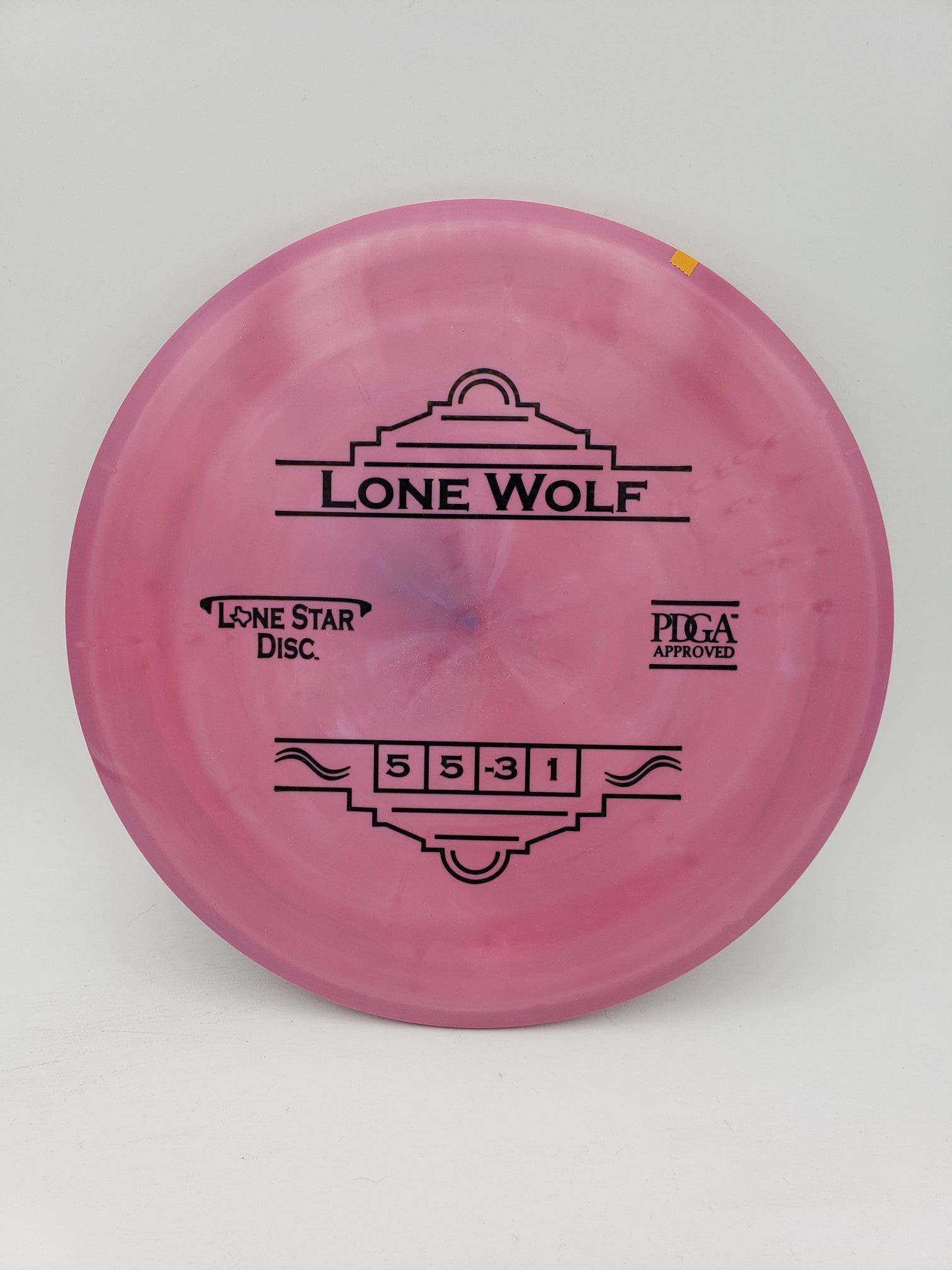 LSD Lima Lone Wolf disc golf disc front view