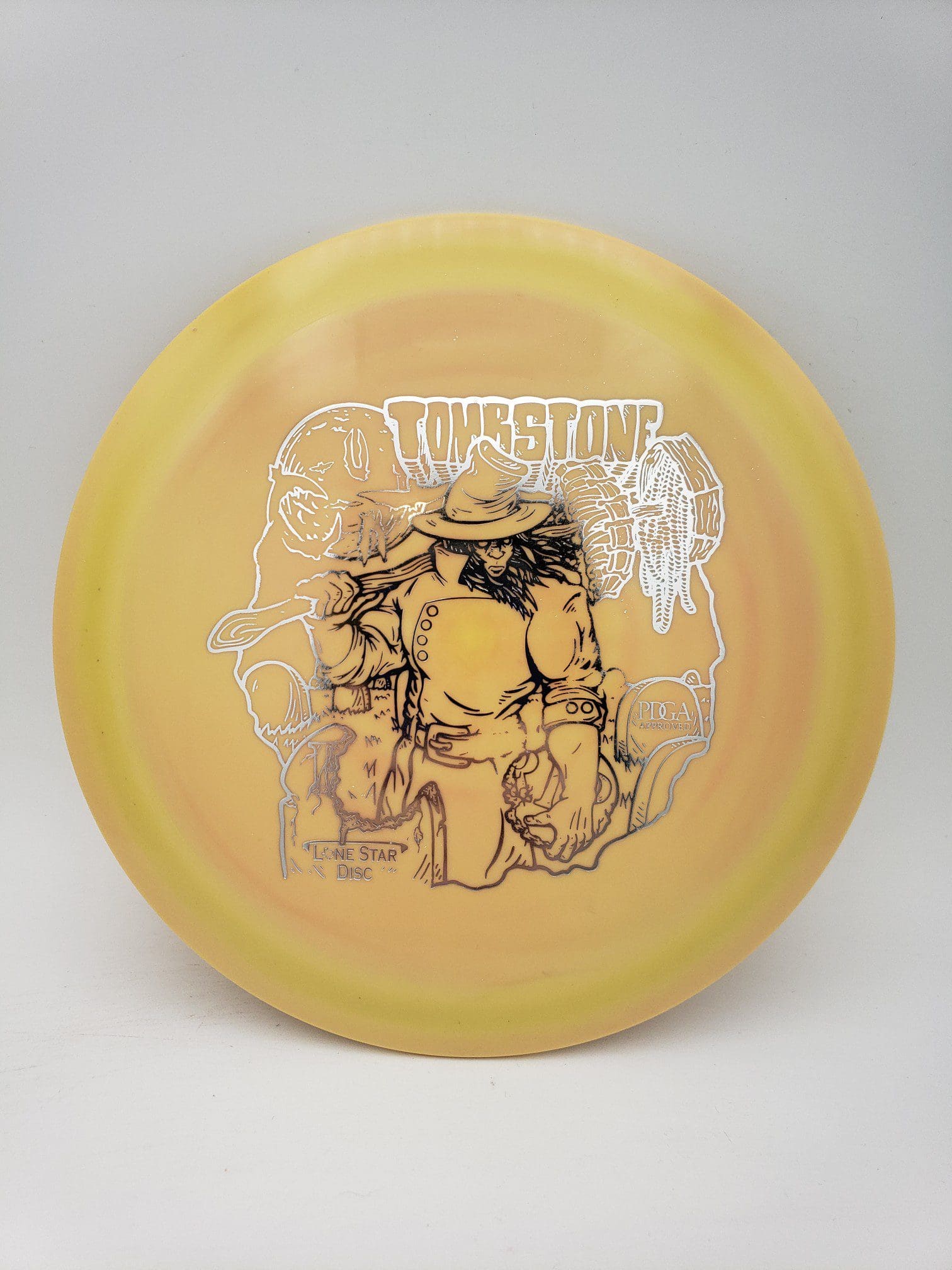 LSD Lima Tombstone disc golf disc front view