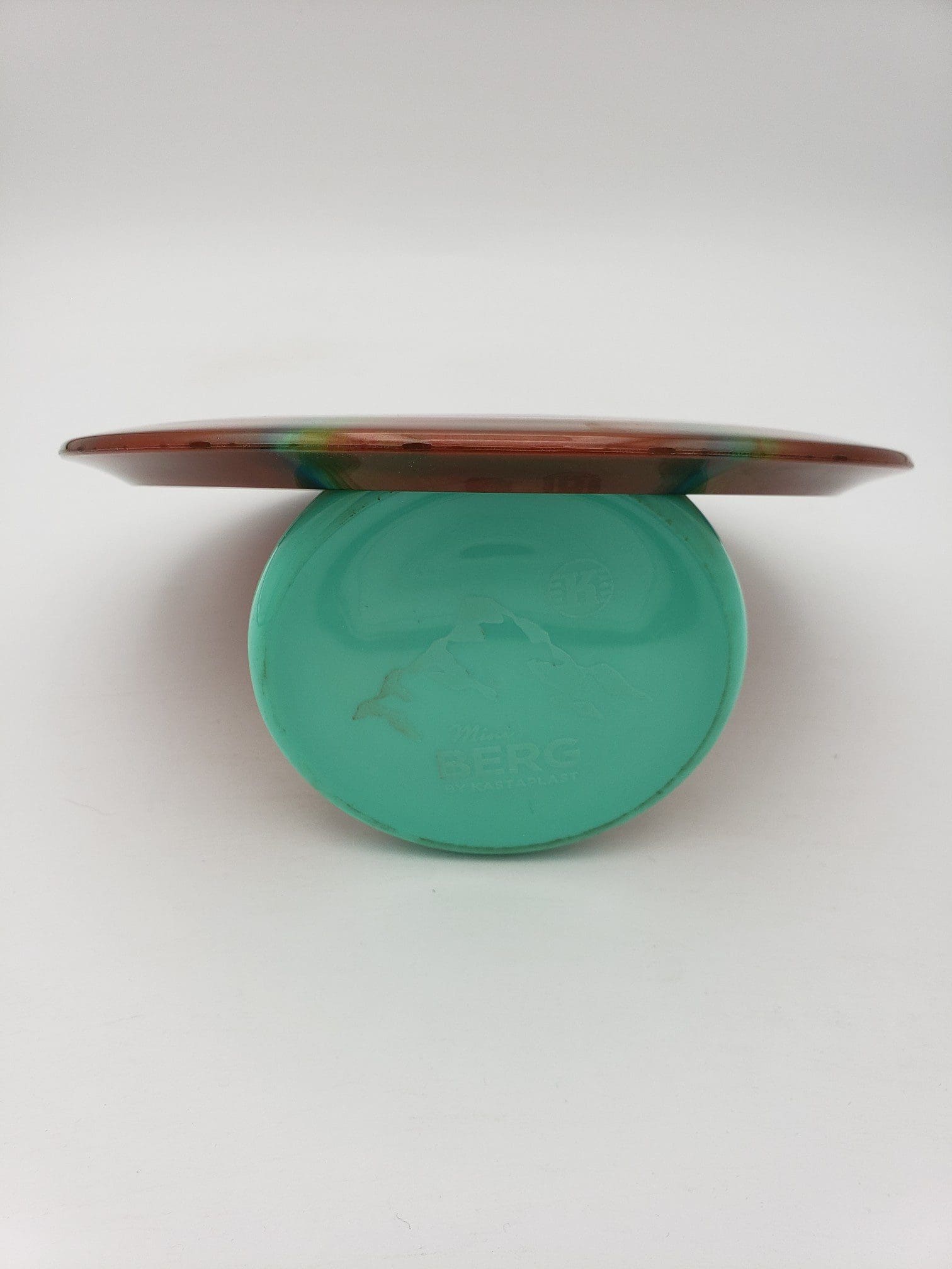 TSA Thomas Gilbert signature Nebula Ethereal Coalesce disc golf disc back view