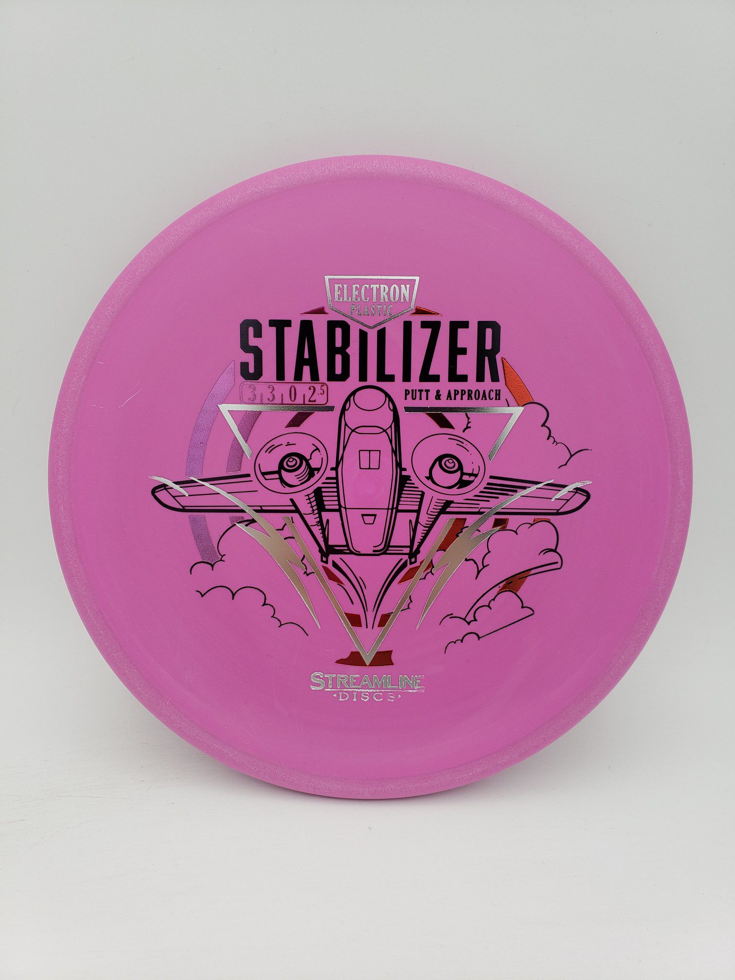 Streamline Electron Stabilizer disc golf disc front view
