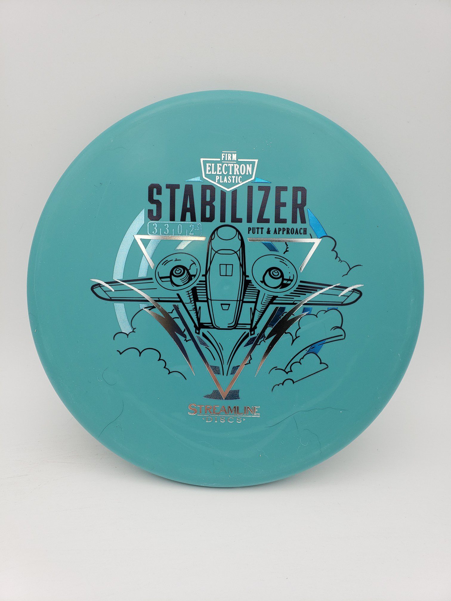 Streamline Electron Firm Stabilizer disc golf disc front view