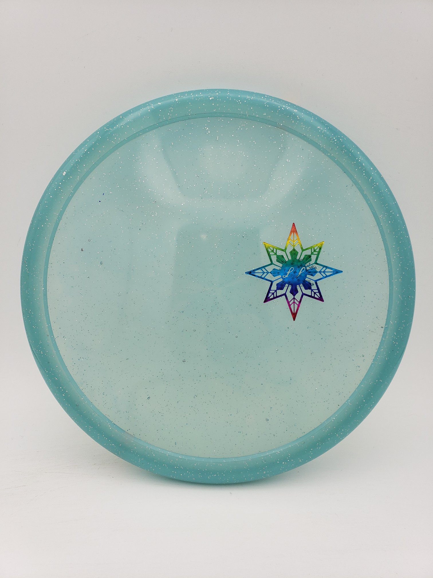 LSD Founder's Armadillo Leah Tsinajinnie tour series disc golf disc front view