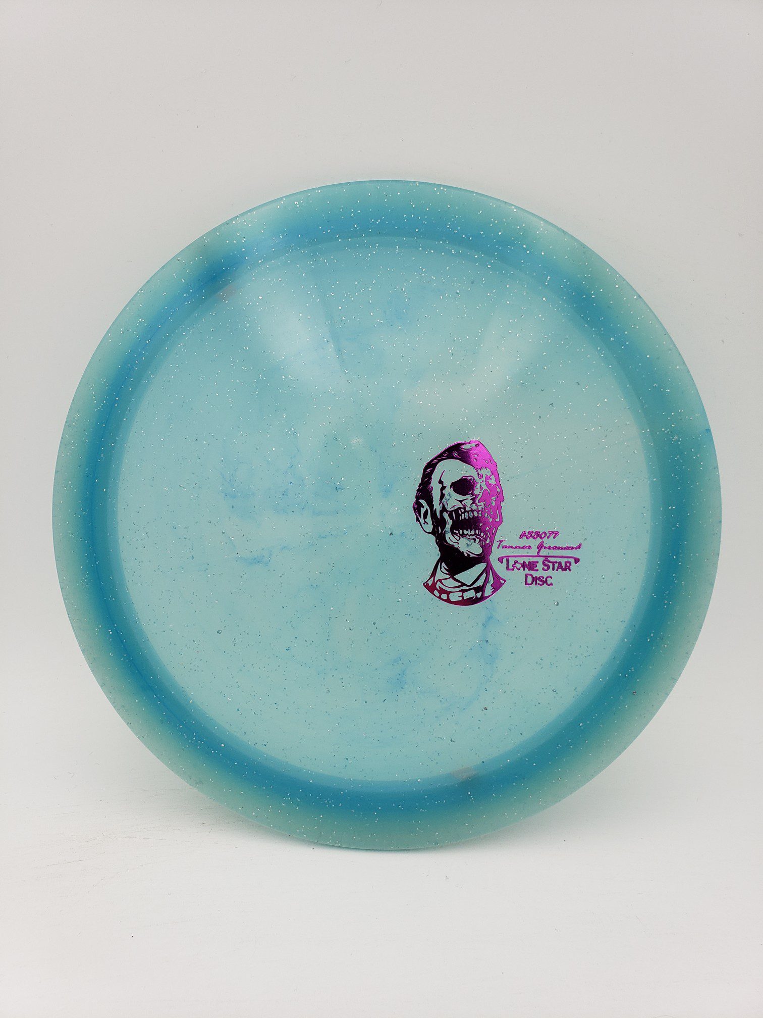 LSD Founder's Chupacabra Tanner Girouard tour series disc golf disc front view