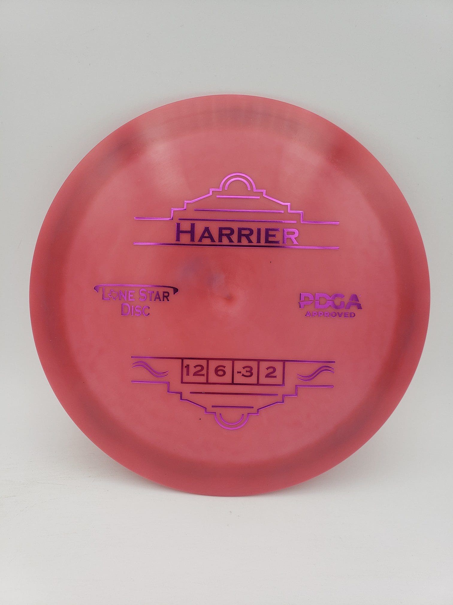 LSD Alpha Harrier disc golf disc front view
