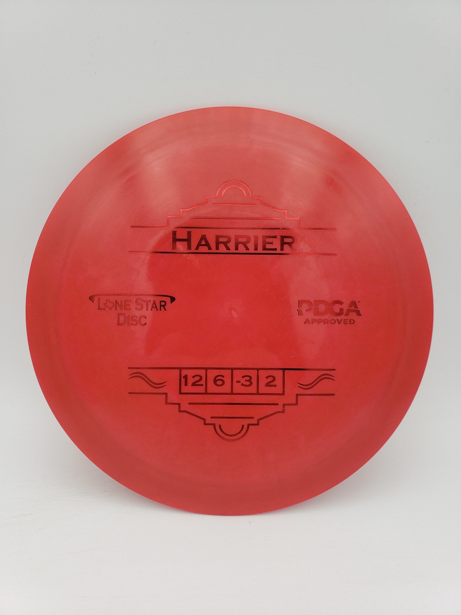 LSD Bravo Harrier disc golf disc front view