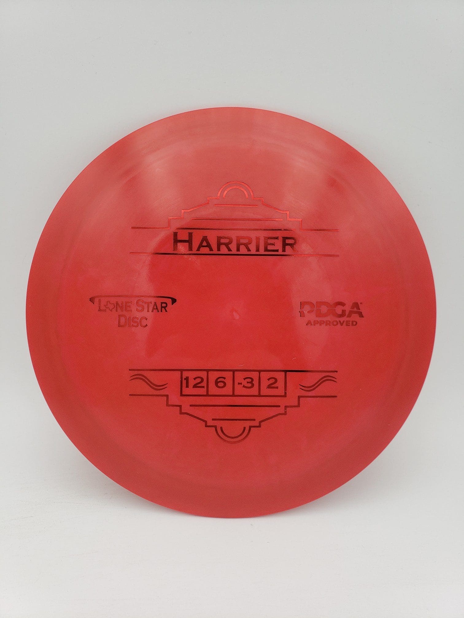 LSD Bravo Harrier disc golf disc front view