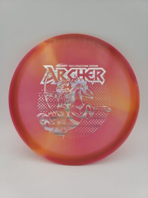 Discraft Ledgestone 2023 Z Swirl Archer disc golf disc front view