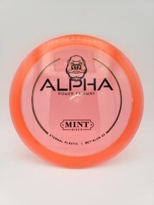 Mint Discs Eternal Alpha 5th run disc golf disc front view