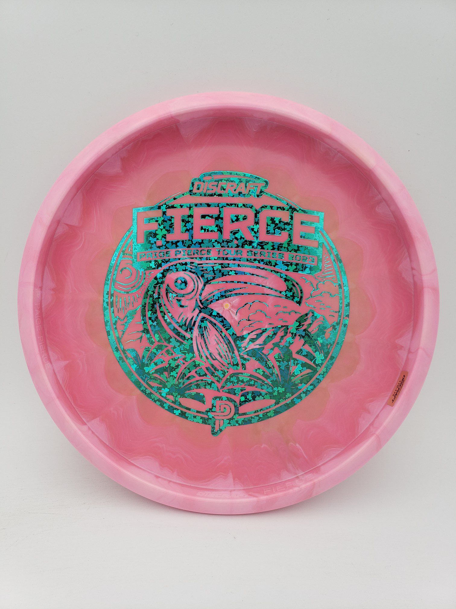 Discraft Paige Pierce 2023 tour series Fierce disc golf disc front view