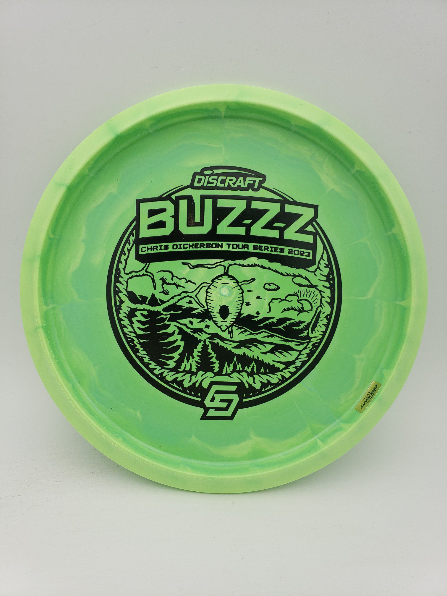 Discraft Chris Dickerson 2023 tour series Buzzz disc golf disc front view