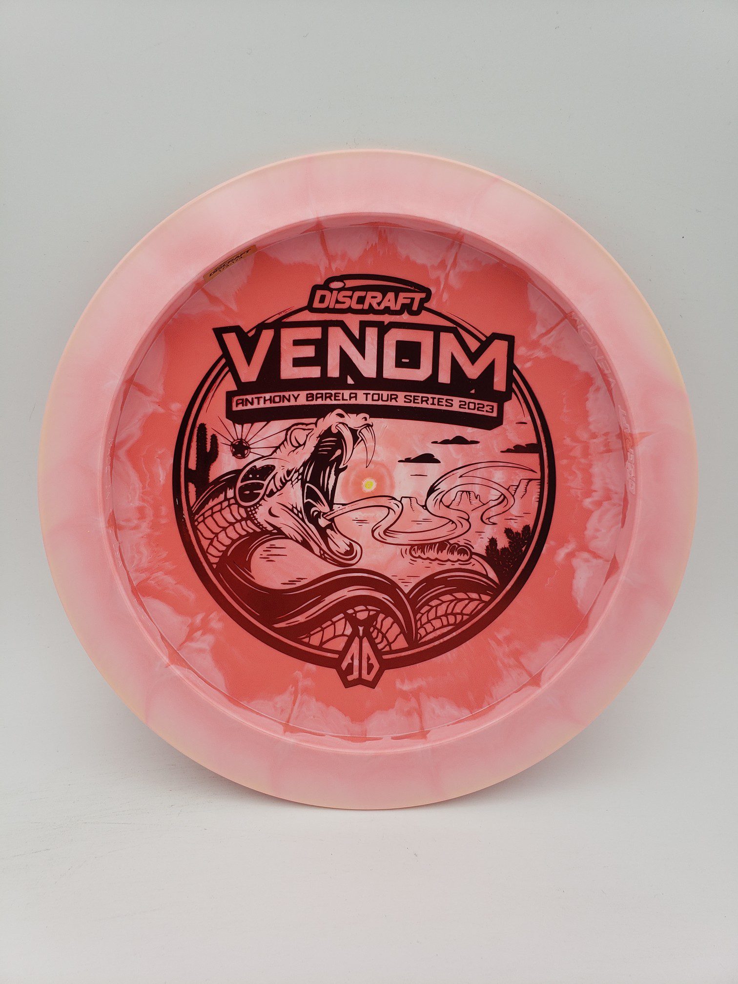 Discraft Anthony Barela 2023 tour series Venom disc golf disc front view