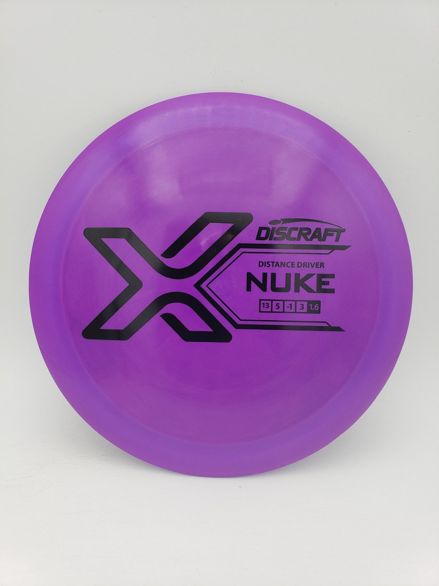 Discraft X Nuke disc golf disc front view