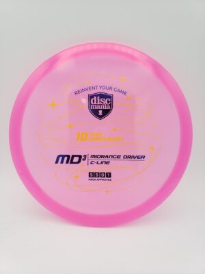 Discmania 10-Year Anniversary C-Line MD3 Revolution disc golf disc front view