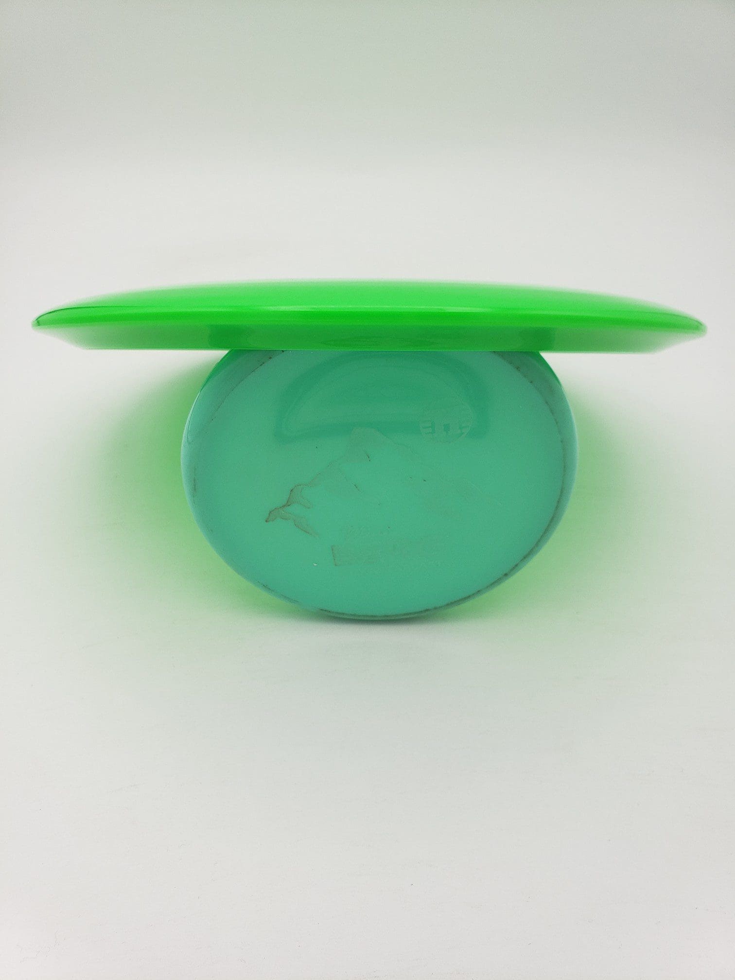 Kastaplast K1 Stig poison green disc golf disc back view