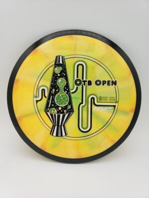 MVP OTB Open 2023 Cosmic Neutron Tesla disc golf disc front view