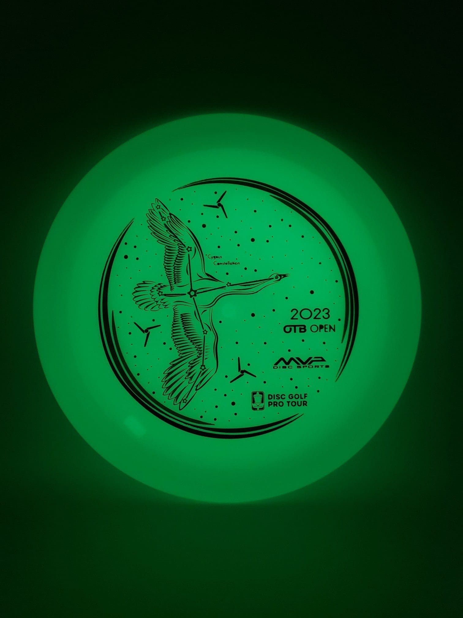 Streamline OTB Open 2023 Eclipse Flare disc golf disc front view