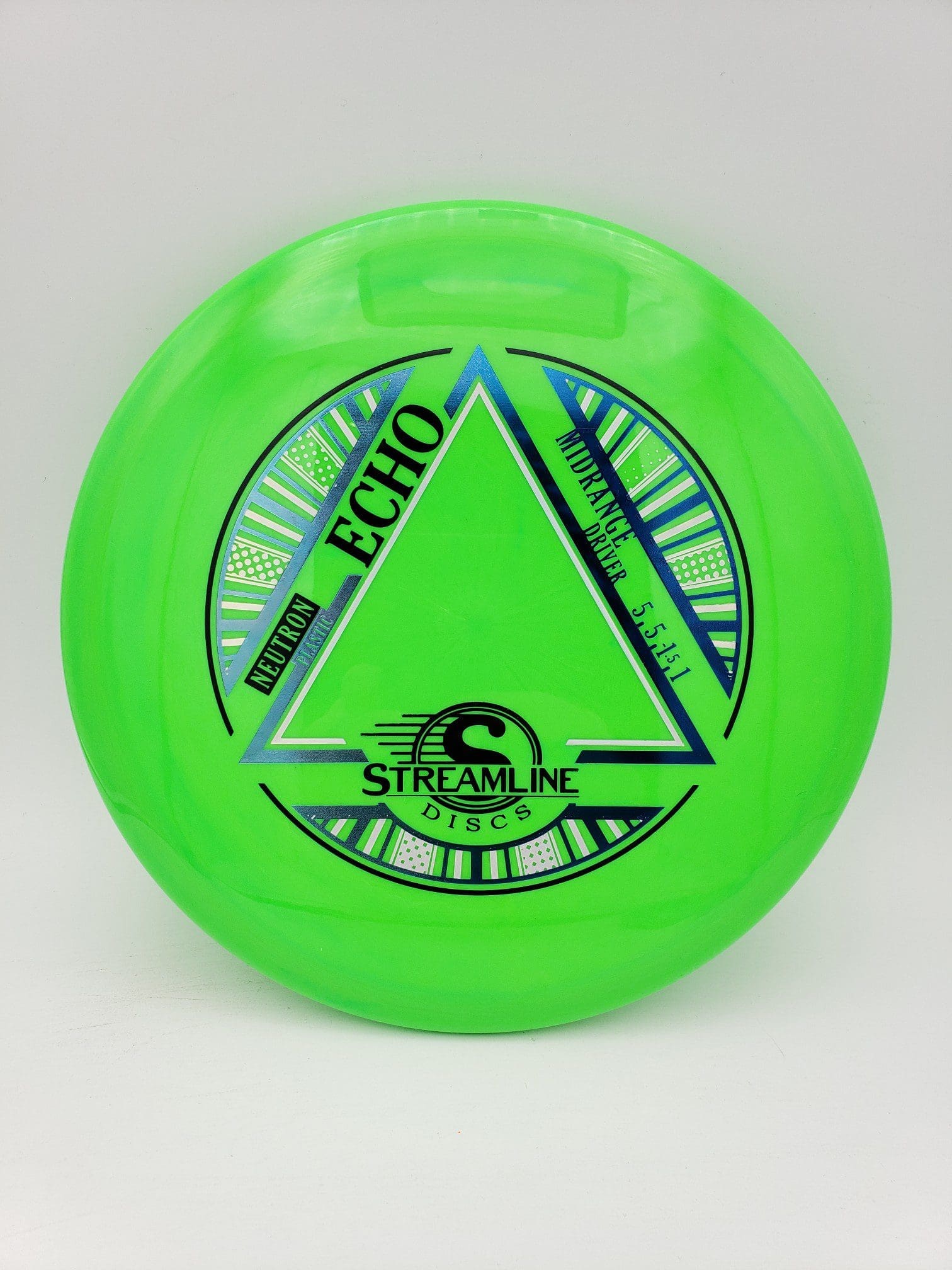 Streamline Neutron Echo disc golf disc front view
