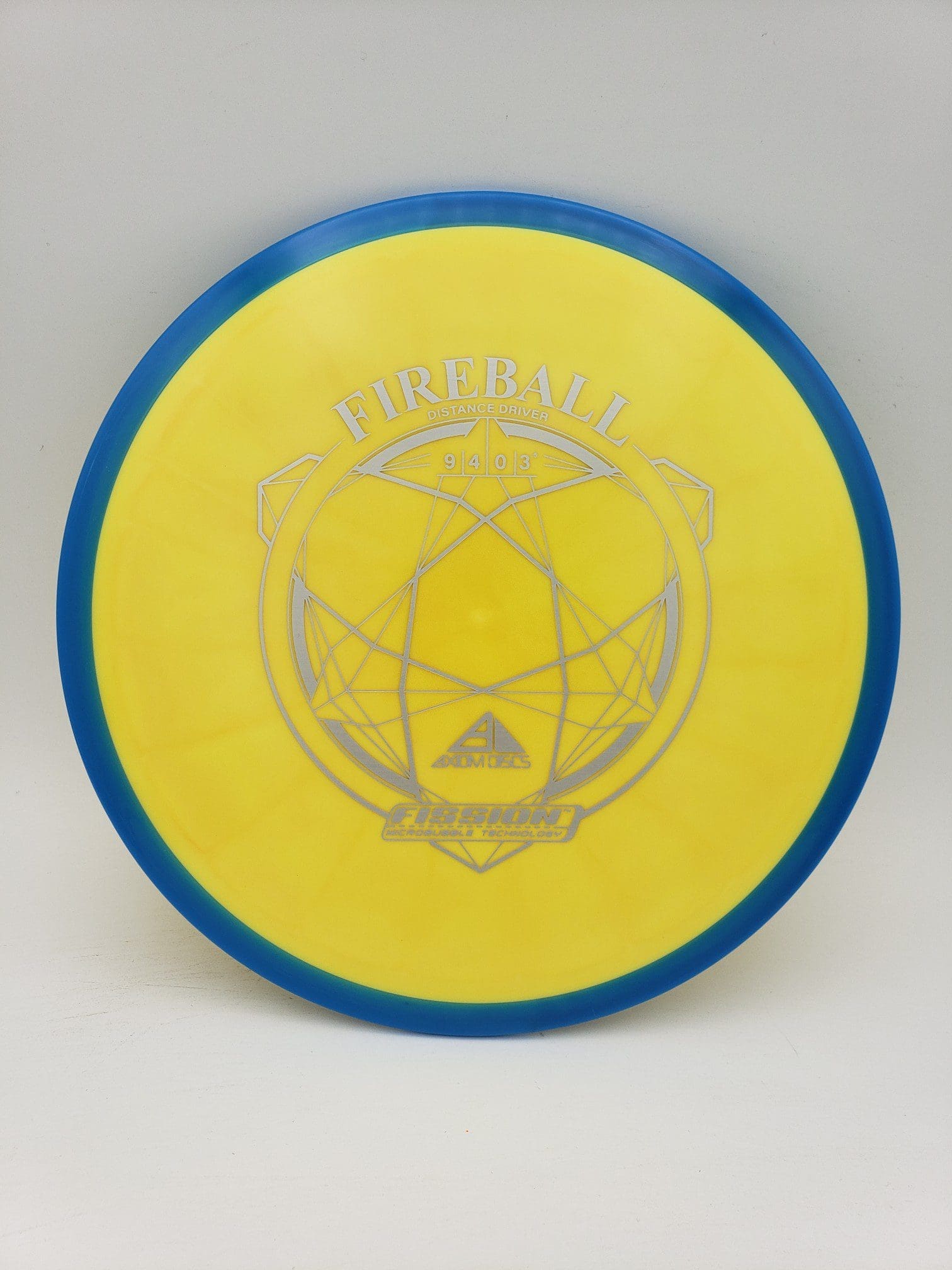 Axiom Fission Fireball disc golf disc front view