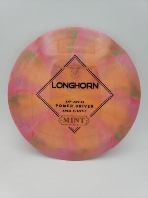 Mint Discs Apex Longhorn 3rd Run disc golf disc front view
