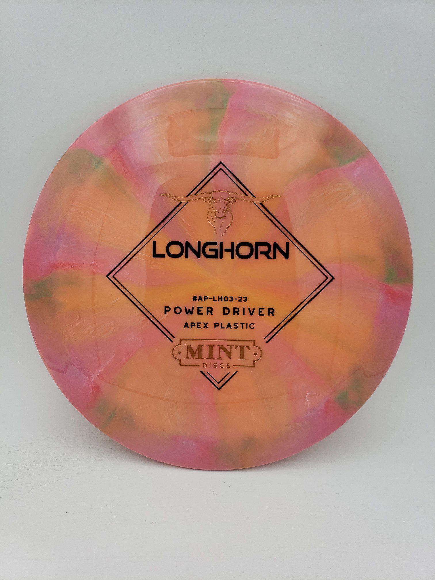 Mint Discs Apex Longhorn 3rd Run disc golf disc front view