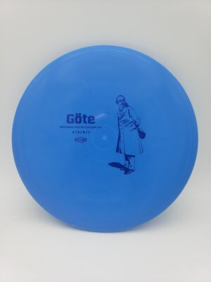 Kastaplast K3 Gte blue disc golf disc front view