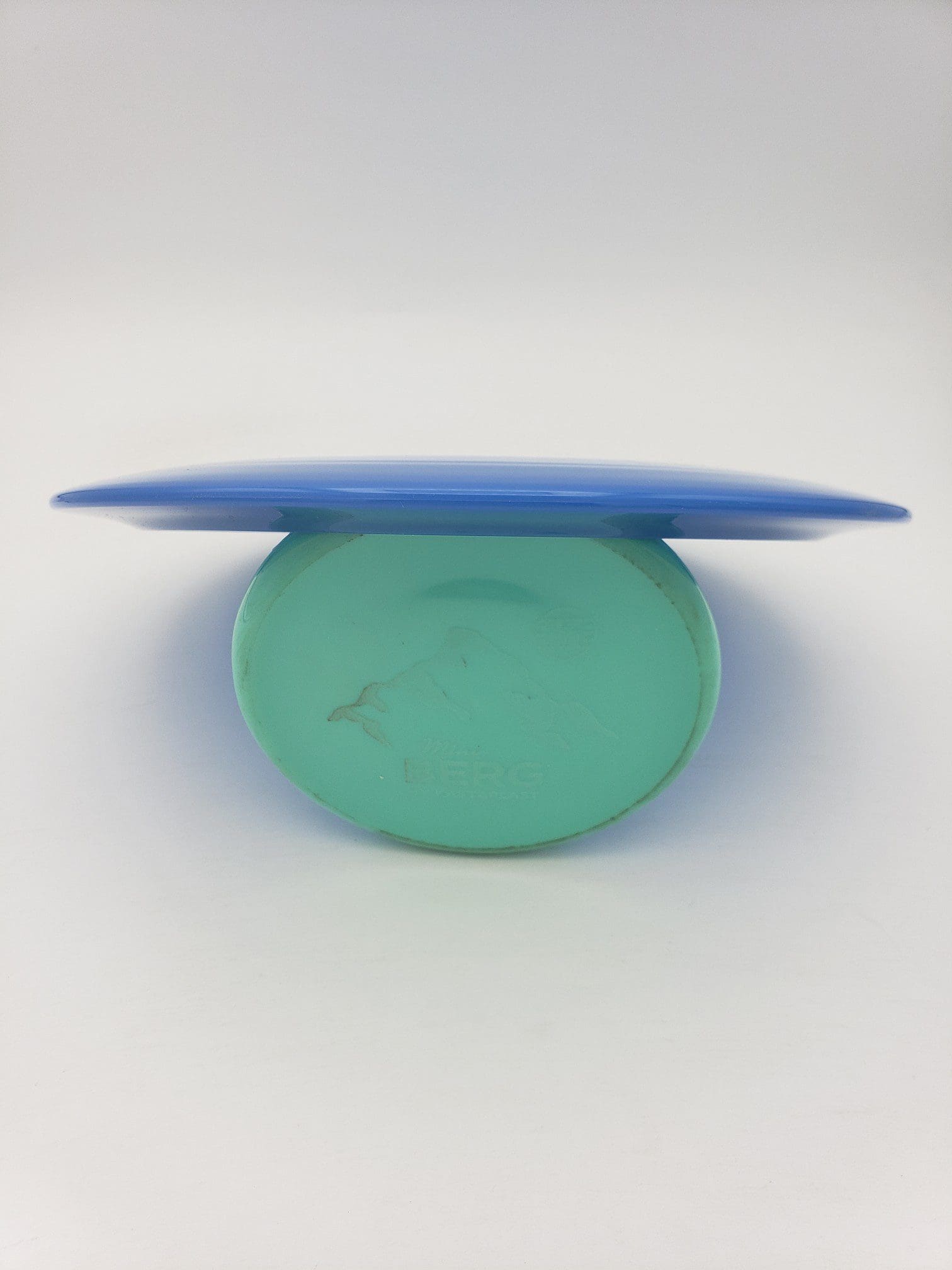 Kastaplast K1 Krut blue disc golf disc back view