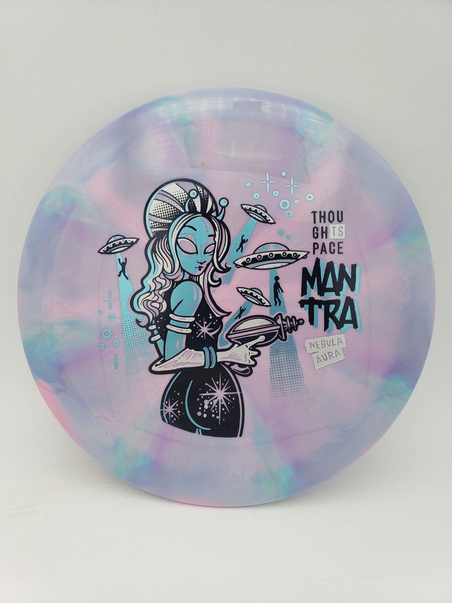 TSA Nebula Aura Mantra disc golf disc front view