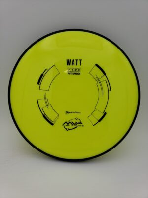 MVP Neutron Watt disc golf disc front view