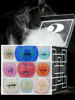 Trilogy Mystery Boxes disc golf disc front view