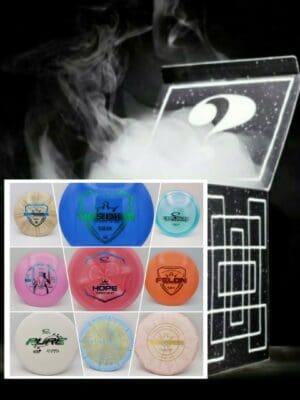 Trilogy Mystery Boxes disc golf disc front view
