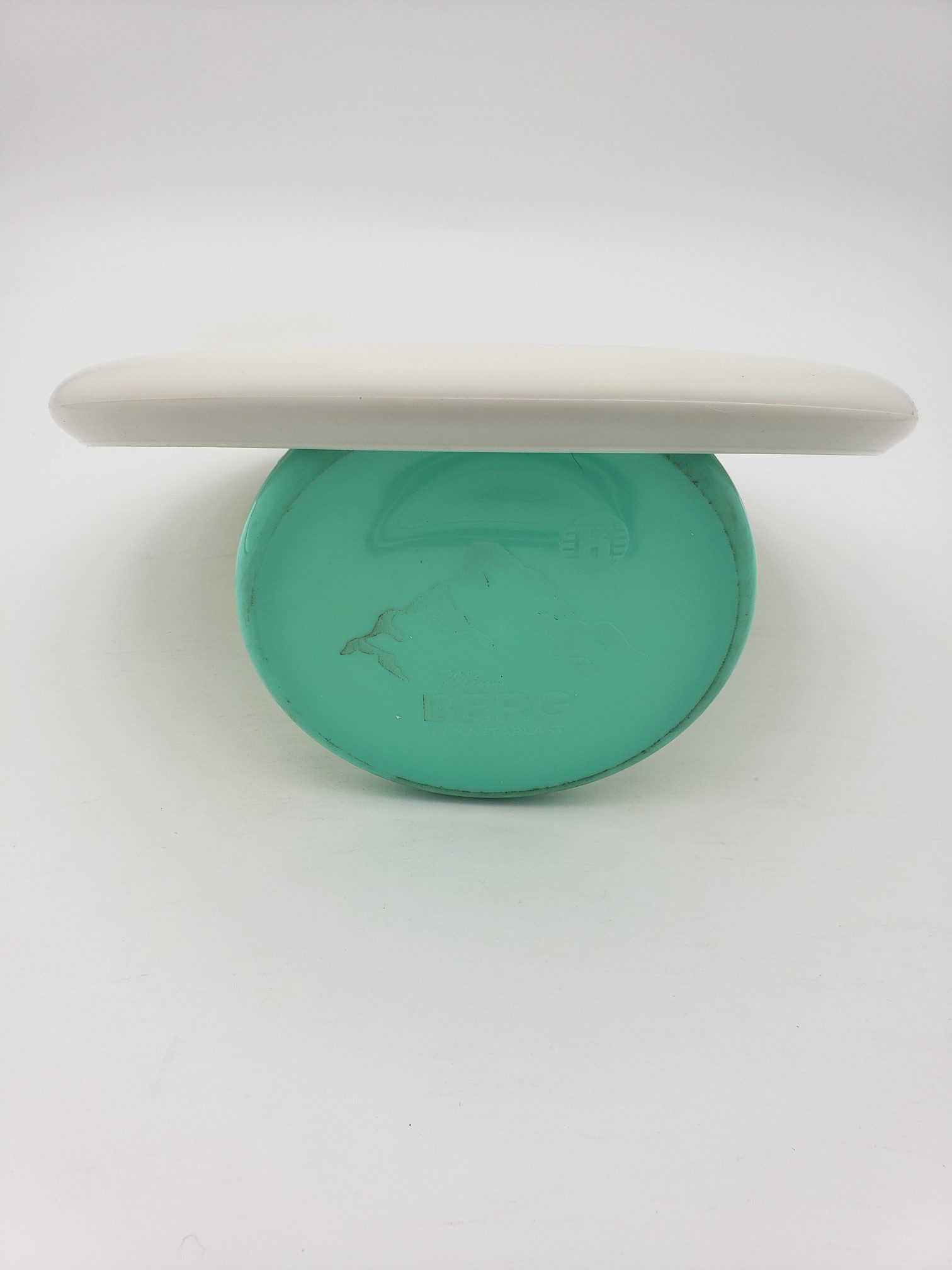 Kastaplast K3 Glow Reko team fundraiser 2023 disc golf disc back view