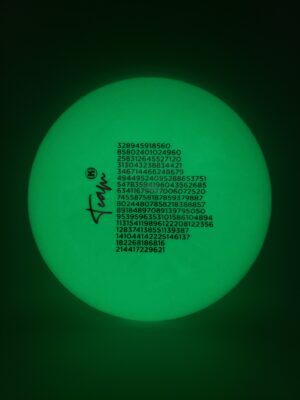 Kastaplast K3 Glow Reko team fundraiser 2023 disc golf disc front view