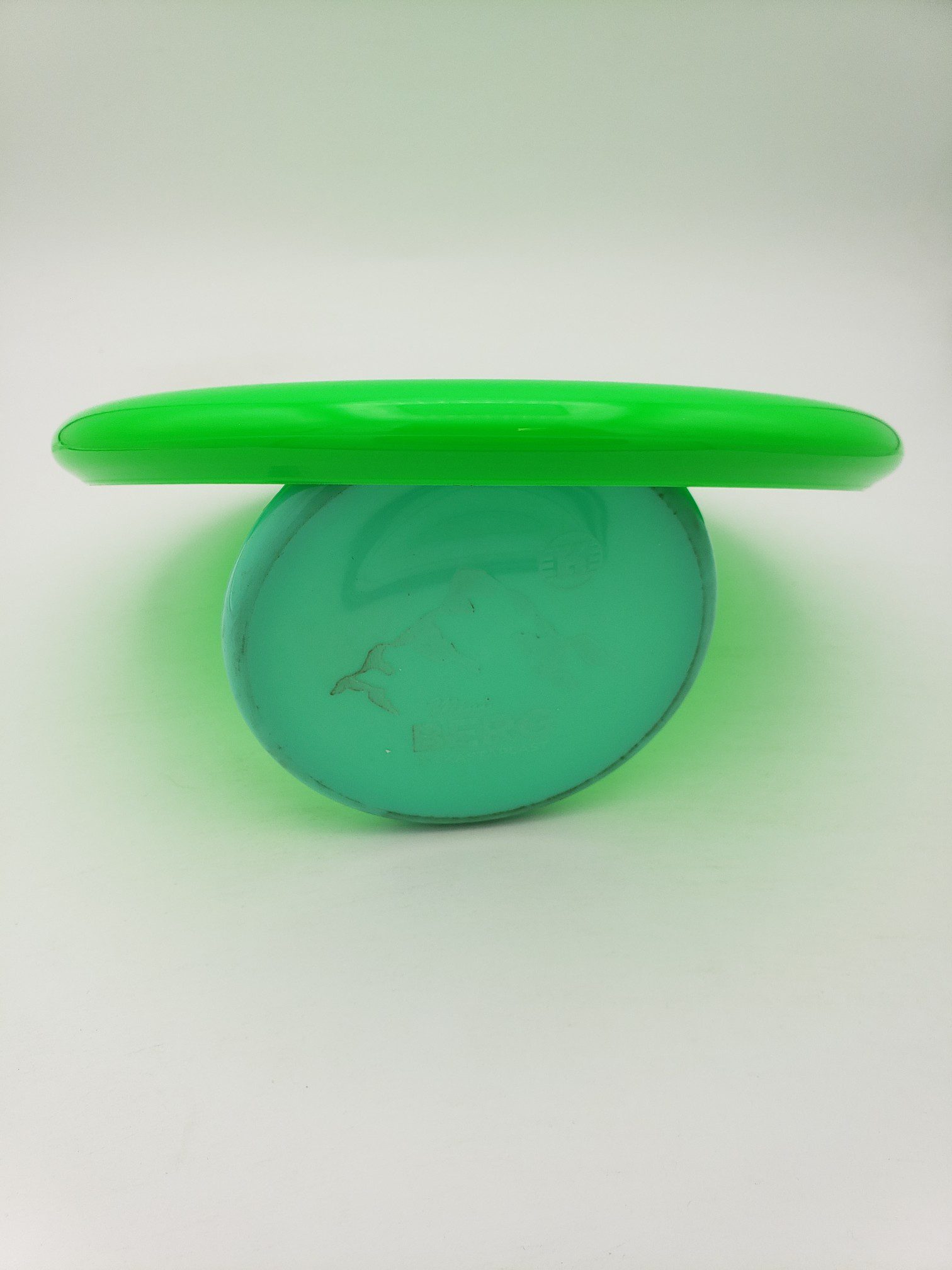 Kastaplast K1 Soft Reko poison green Power Kitty 2023 disc golf disc back view
