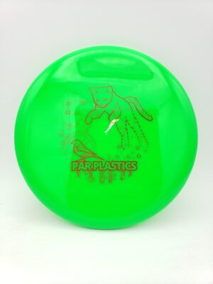 Kastaplast K1 Soft Reko poison green Power Kitty 2023 disc golf disc front view