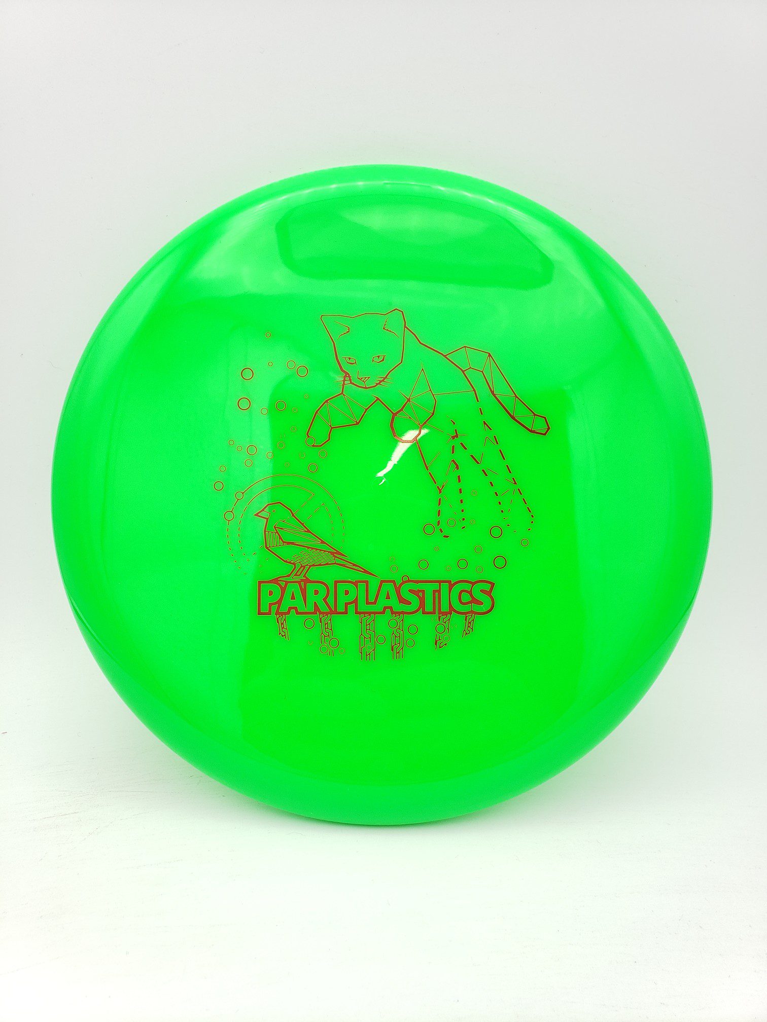 Kastaplast K1 Soft Reko poison green Power Kitty 2023 disc golf disc front view