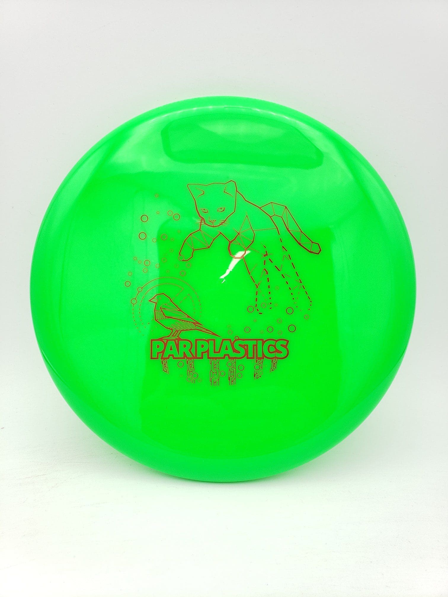 Kastaplast K1 Soft Reko poison green Power Kitty 2023 disc golf disc front view